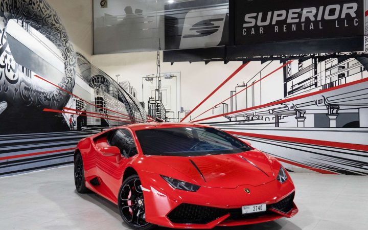 Huracán Coupé Red