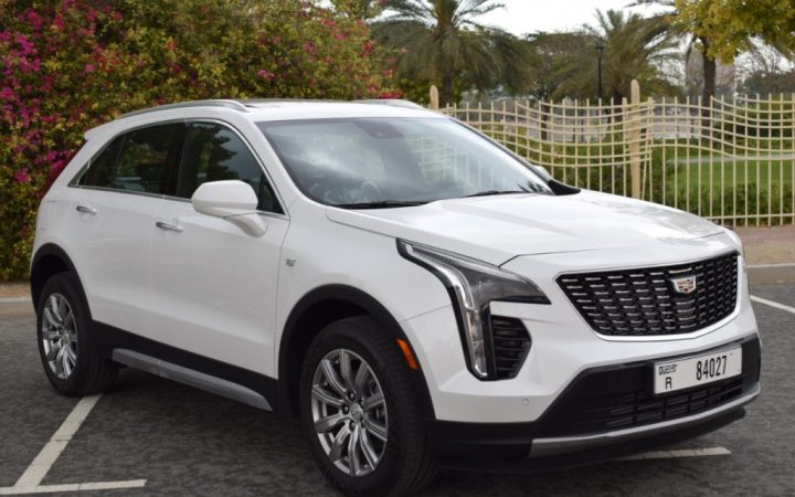 Cadillac XT4 2020 White - Rental Dubai UAE