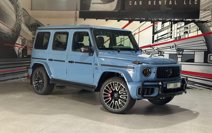 Mercedes-Benz G63 AMG Night Package – Vintage Blue
